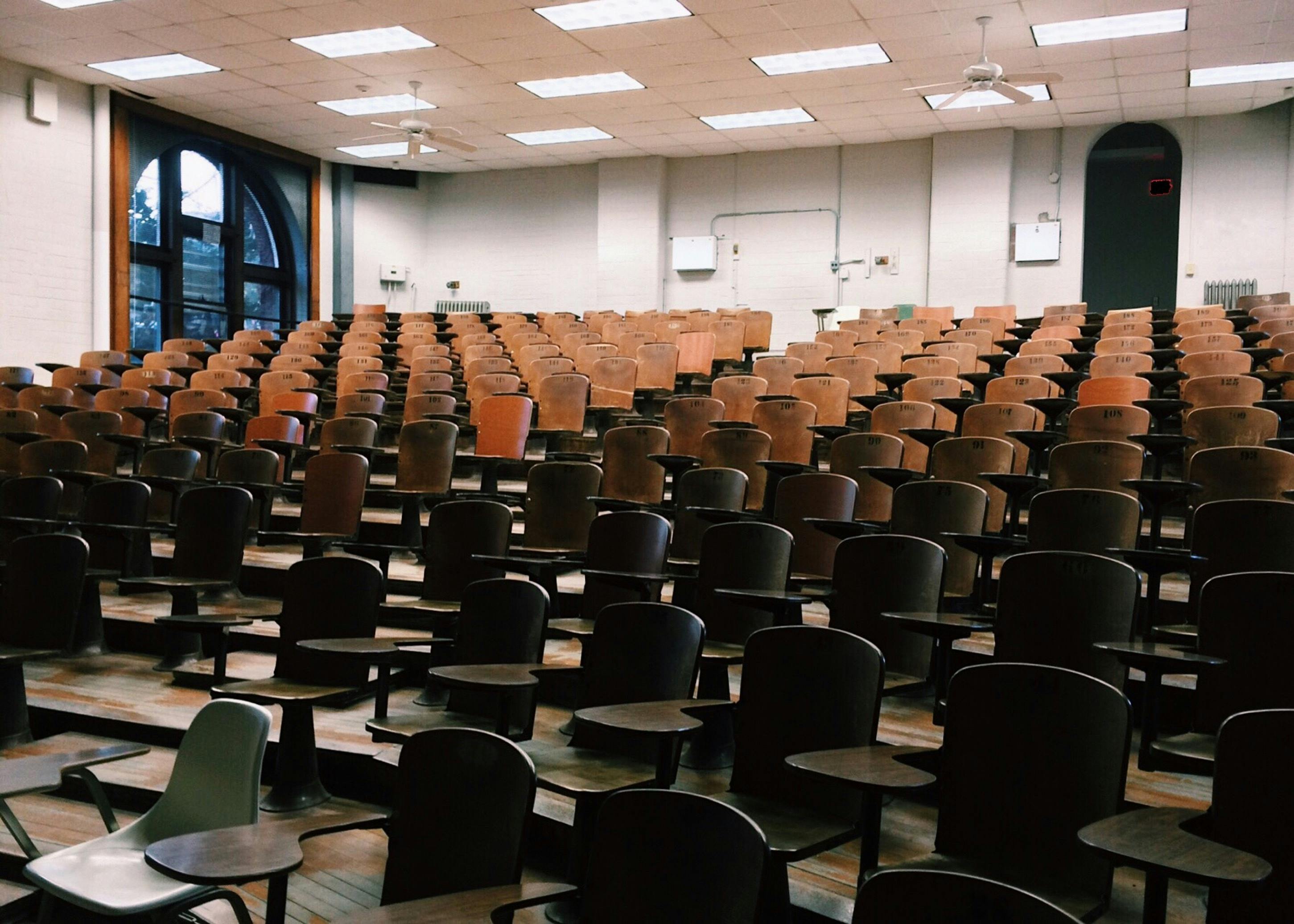 Picture of a univeristy classroom